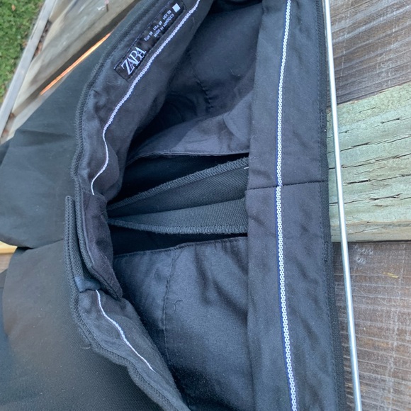 Zara Mens Pants Black - Picture 2 of 4